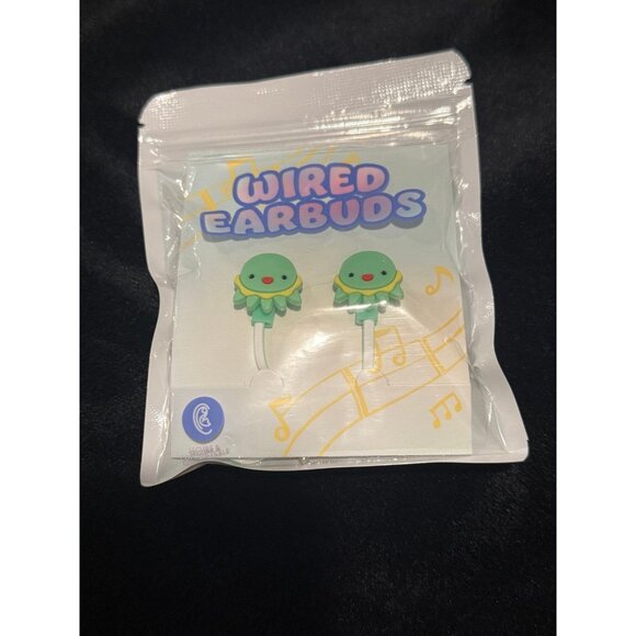 6 FOR $15 NEW green wired headphones - Picture 1 of 1